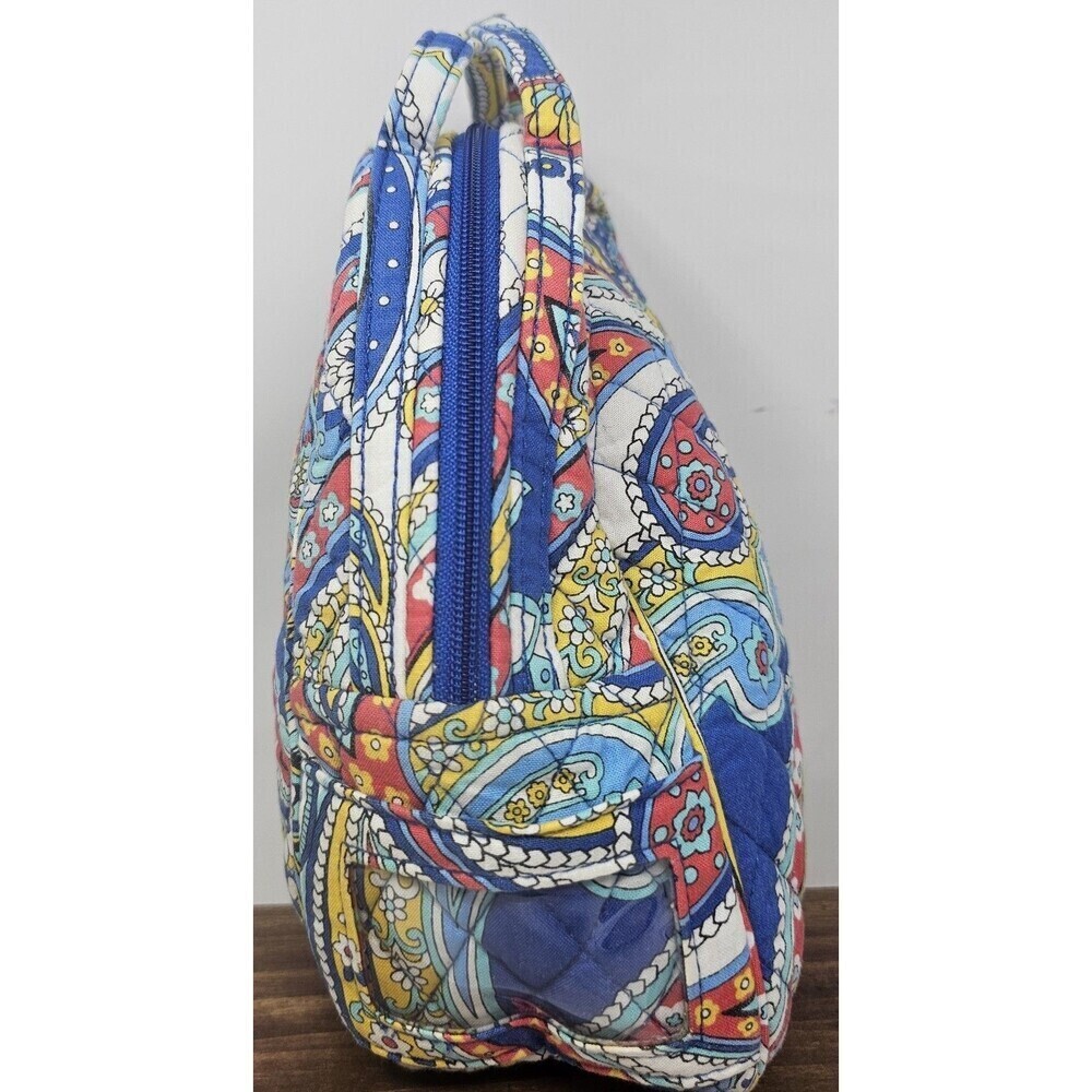 Vera Bradley Lunch Bag Retired Pattern Marina Paisley Multicolor ID Holder - Picture 4 of 12